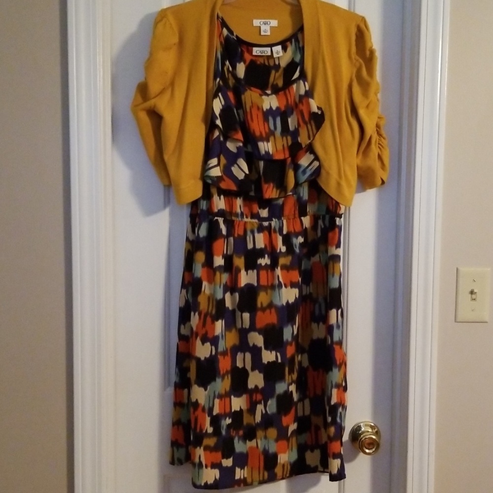 Multi colored dress